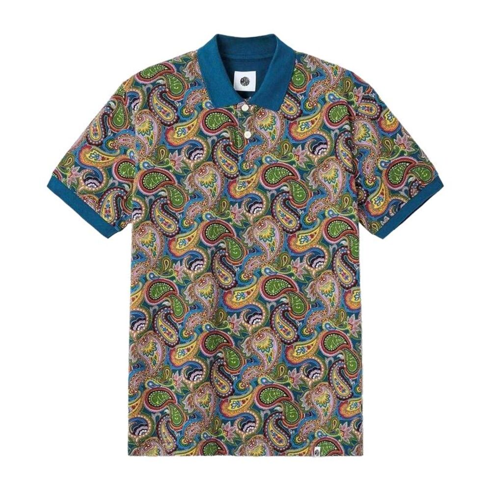 Pretty Green Mens House Paisley Polo Shirt / Multicolored